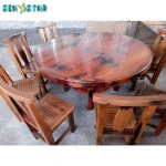 OEM factory price reclaimed teak tables wooden furniture