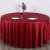 Import OEM ODM Custom Wholesale Silk Feeling High Quality Solid Color Waterproof Round Tablecloth from China