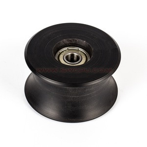 OEM u groove plastic small pulley wheels for rope