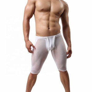 OEM Whole Sale  Swim Shorts For Men  Boxer Briefs Bathing Swimming Short Pants