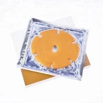 OEM/ODM Neutriherbs 24K Nano Gold Lifting Firming Smoothing Collagen Breast Sheet Mask For Breast Care