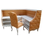 Office Furniture Wooden Reception Desk French Style
