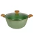 Import On Stock New design aluminium cookware set die cast non stick casserole with lid from China
