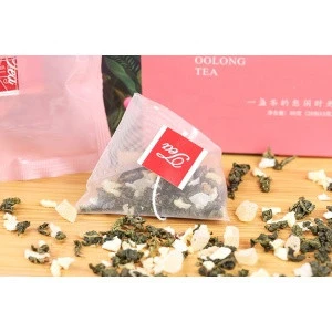 Oolong Tea Mixed with Dried Peach Fruit Chinese Tea Bag for Herbal Tea