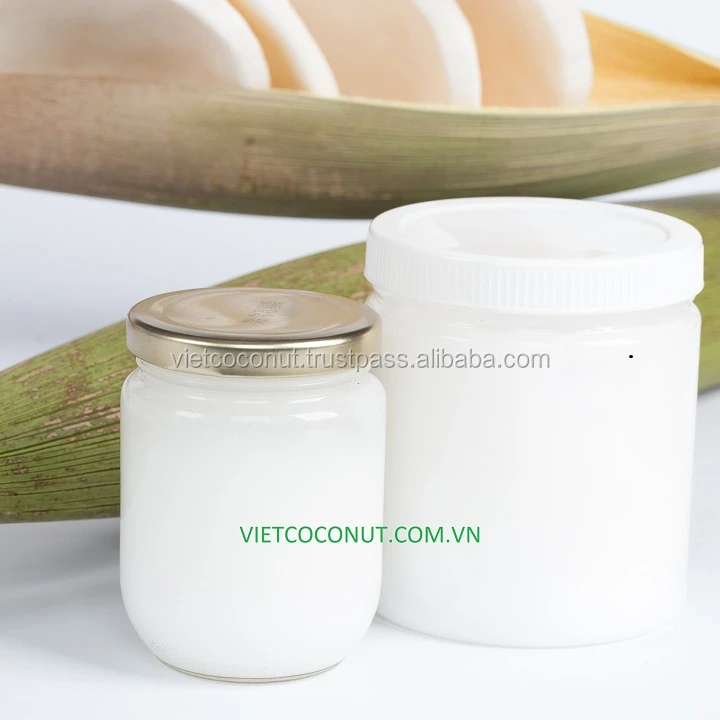 Organic Virgin Pure Coconut Oil For Cooking, Hair, Skin Care