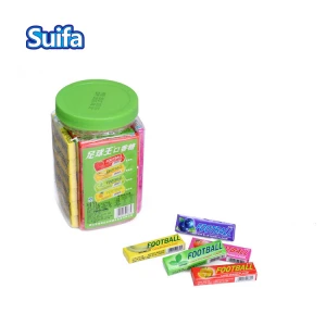 Original factory variety of fruit flavors gum chewing gum bulk in jar