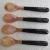 Import Original pink mother of pearl spoon with horn handle, black cow horn handle spoon, food safe spoon from Vietnam