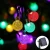 Import Outdoor Fairy 50LEDs Bubble Crystal Ball String Lights with2 Modes Christmas Decorative Lighting Ball Fairy Light-Colorful from China