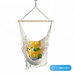 Outdoor Patio Quilted Hanging Baby Cradle Swing