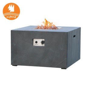 Outdoor propane gas fire pit
