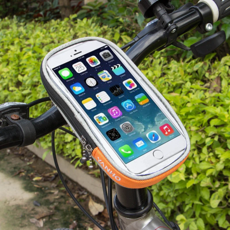 Outdoor Universal Adjustable 360 Degree Rotation Mountain Bicycle Motorcycle Bicycle Cell Phone Bag