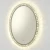Import Oval  Shape Wall Mounted Crystal Makeup Mirror for Home Decotive  &amp; Make-up from China