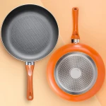 Pan non-stick frying pan Domestic small pancakes Fried egg pancake steak induction cooker gas stove through