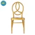Import Party Supplier Gold Banquet Stacking Phoenix Chair With Cushion #YC-022 from China