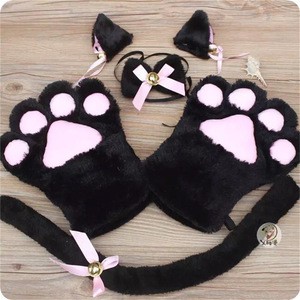Party Supply Cat Claw Clip Set Bobby Pin Hairpin set Cosplay Costume Hair Clip Set with Claws
