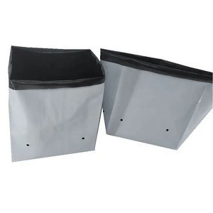 PE Black white growing bags for hydroponic system