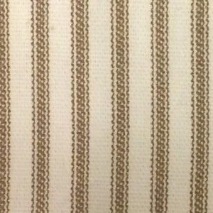 Personalized Bathroom Decor Ruffled Ticking Stripe Shower Curtain