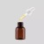 Import Pet Plastic Cosmetic Essential Oil Hair Essence Dropper Bottle from China