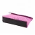 pink cotton canvas clutch cosmetic bag