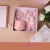 Import Pink Marble Couple Coffee Mug and Spoon promotional valentine gift set promotional souvenir wedding gift sets from China