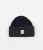 Import plain custom your logo black knitted cap acrylic beanie winter hat from China