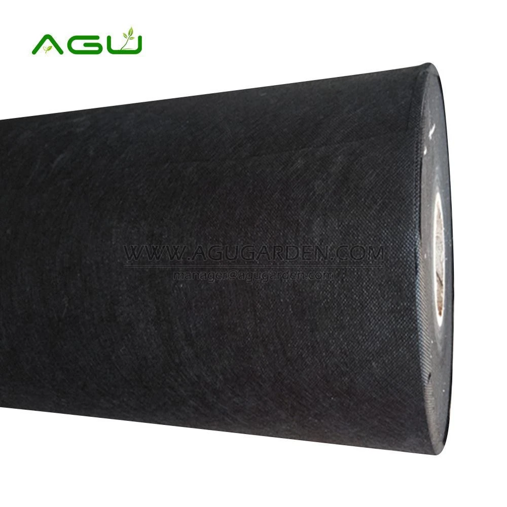Plastic black polypropylene non woven fabric with cheap price