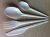 Import Plastic cutlery set including plastic spoon,knife and forks, matte finish from China