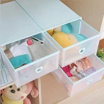 Plastic Drawer Edge Thickened Storage Heart-Shaped Women's Shoe Box Multi-Function Household Sundries Finishing Box ck128