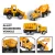 Import Plastic friction dump truck model vehicle inertial construction car toys from China