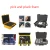Import plastic hard equipment cases with custom EVA foam and lid bag organizer tool carry storage case from China