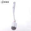 Plastic toilet cleaning brush