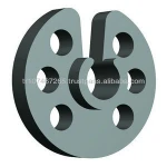plastic wheel spacer for precast type concrete material