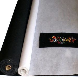 Polyester Nonwoven Embroidery Interlining Fabric For Garment