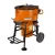 Import Pomlea DCM120-B Mini Forced Action Cement Mortar Manual Loading Construction Machines Portable Concrete Mixer from China