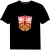 Import Popular Cool Product Sound music activatedled light up EL light sheet t shirt from China