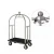 Import Popular luxury four wheels lobby hand baggage trolley Bellman&#x27;s luggage trolley cart from China