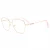 Import Popular Unisex Spectacle with Repairable Spring Hinge and Metal Electro Plating Optical Glasses Frame from China