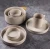Import porcelain japanese korean style factory crude pottery ceramic straight flange with rim Tableware of korea desser plate dish mug from China