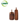 Portable Eco friendly black walnut custom wood cutting board meat chopping board