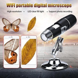 Portable hand held 1080P WIFI Digital 1000x Magnifier Camera Microscope for student