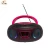 Import Portable LCD Display Top loading CD Player Compatible With CD/CD-R/CD-RW FM PLL Radio CD Boombox from China