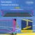 Import Portable Pickleball Net Factory Portable Tennis Pickleball Net 22ft Regulation Accessories for Outdoor Customizable from China