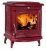 Import portable wood stoves smokeless indoor fire wood stove burning fireplace cast iron hopper from China