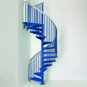 Prima prefabricated exterior stairs metal/aluminum/steel spiral stairs