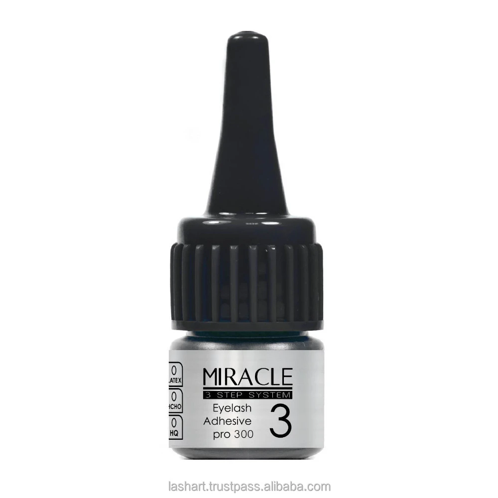 Private Label Beginner Adhesive 3g Made in the UK Pro300 Individual Eyelash Extension Glue 1D Classic Sensitive Eyes Fume Free