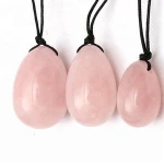 Private label Woman care product Rose Quartz yoni egg