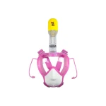 Professional full face mask snorkel, full face go pro snorkel mask- panoramic full face