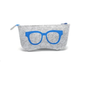 Professional Soft Felt Cloth Eye Glasses Box Sunglasses Case Pouch Bag