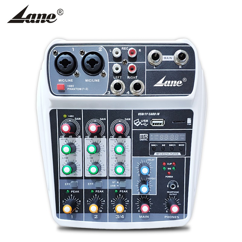 professional Sound Card audio video mini mixer for recording