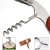 Import Professional Stainless Steel Waiters Corkscrew with Rosewood Inlay Corkscrew All in On Wine Bottle Opener with Foil Cutter from China